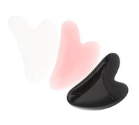 HAPINARY Raschietto in Resina Per Viso E Corpo Strumento Di Massaggio A Forma Di Cuore Accessorio Riutilizzabile Piccolo E Compatto Comodo Da Trasportare Per Massaggio Di Tutto Corpo