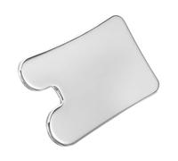 HAPINARY Raschietto per Viso Gua Sha Strumento in Acciaio Inox Impugnatura Ergonomica per Massaggio e Raschiatura