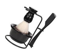 HAPINARY Rasoio Manuale Set da Barba Ciotola per Pennello da Barba Strumento per Rasatura Uomo Barbiere Uso Domestico