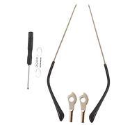 HAPINARY Replacement Eyeglasses Temples Per Occhiali Facili Da Installare e Antiscivolo Kit Riparazione Occhiali Per Tutti Tipi Montature