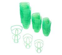 HAPINARY Rete di Plastica per Bottiglie di Infusione 60 Pezzi Supporto Antigoccia, Copertura per Flaconi Saline 100/250/500 Ml, Riutilizzabile per Uso Ospedaliero e Clinico