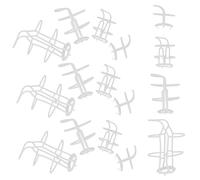 HAPINARY Rete Porta Flacone Per Infusione in Plastica Pp 40 Pezzi, Copertura Stabilizzante Sospesa Per Bottiglie Infusione 50ml-500ml, Accessorio Ospedaliero Per Cliniche e Uso Medico Professionale