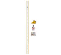 HAPINARY Righello Di Crescita Adesivi Da Parete Tabella Di Crescita Per Neonati Tabella Di Misurazione Dell'Altezza