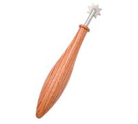 HAPINARY Rullo per Texture Ceramica Design Ergonomico in Legno e Acciaio Inossidabile, Strumento Durevole per Bordi di Argilla per Fai da Te e Studi Professionali