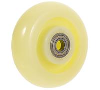 HAPINARY Ruota Nylon Antiscivolo 4 Pollici Cuscinetto a Sfere, Rotella per Carrello a Mano e Ponteggi, Accessorio per Macchine da Giardino e Centri Logistici, Silenziosa e Resistente