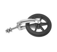 HAPINARY Ruote Anteriori Per Sedia Rotelle Con Cuscinetti Materiale Di Ricambio Per Guida Regolare e Stabile Ruote Nere Allargate Per Trazione