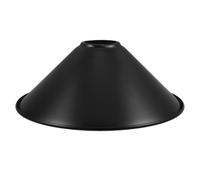 HAPINARY Rustic Lighting Metal Cone Paralume Retrò in Ferro Nero per Applique e Piccole Lampade da Tavolo, Installazione Facile, per Bar e Club