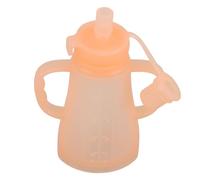 HAPINARY Sacchetto per purea alimentare complementare titolare della custodia senza spremere sacchetti di salsa di mele riutilizzabili tubetti di yogurt ricaricabili Gel di silice Orange