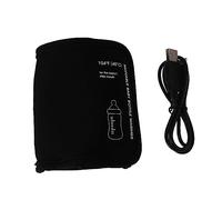 HAPINARY Scaldabiberon Portatile Usb Per Auto Riscaldatore Per Latte e Compatibile Con Bottiglie Per Viaggi Con Accessori Auto Con Lighter Nero