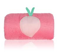 HAPINARY Scaldamani in Pelliccia Sintetica Motivo Frutta, Cuscino Caldo 30x18 Cm, Manicotto da Donna Morbido per Inverno, per Casa, Ufficio e Regali Femminili