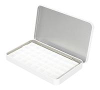 HAPINARY Scatola Facile da Pulire Portatile in Ferro e Plastica Acquerelli e da 2 Ml, Multi-Funzione Set da 1 per Artisti Unghie e Studenti