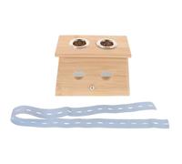 HAPINARY Scatola Per Moxibustione in Legno Porta Bastoncini Di Moxa Strumento Bruciatore Per Moxibustione Fori Regolabili Per Distribuzione Calore Per Casa O Viaggi