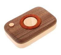 HAPINARY Scatola Porta-dentini in Legno Raccolta Dei Denti Contenitore Per Dentini Da Bambini Piccola Scatola Porta-dentini