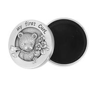 HAPINARY Scatola Portagioie Per Capelli Fetaletti Ragazzo Ragazza Ragazza in Acciaio Inossidabile Custodia Compattta Per Ricordi Indelebili Box Regalo Shower Resistente e Leggero