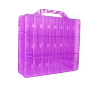 HAPINARY Scatola Portatile Per Smalto Robusta Scatola Per Salone Di Nail Art Porta Smalto Pratica in Materiale Plastico