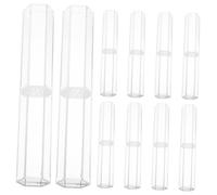 HAPINARY Scatole Trasparenti Per Penne A Sfera Astucci Piccoli Per Matite Contenitori Vuoti Espositore Trasparente Per Penne Singole