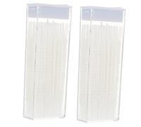 HAPINARY Scovolini Dentali Compatti Detergente Per Denti Spazzolino Interdentale Domestico 2 Scatole 120 Pezzi Pulisci Denti Da Viaggio Ergonomico Antiscivolo Per Uso Quotidiano Gengivale