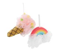 HAPINARY Scrubber Da Bagno Esfoliante Per Corpo Scrubber Da Doccia Confezione Di 2 Pezzi Pulizia A Fondo Della Pelle Confortevole Al Tatto
