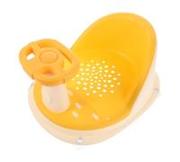 HAPINARY Seggiolino Bagnetto con Ventosa Antiscivolo Altezza e Comfort Sedile per Vaschetta Bagnetto Supporto per Doccia Ragazzo