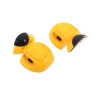 HAPINARY Serrature di Sicurezza per 2 Pezzi Gialle per Armadietti e Frigorifero senza Trapano Adesivo Resistente, Chiusura Protettiva per Cassetti e Porte, Sicurezza Casa per Piccoli