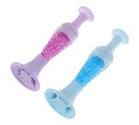 HAPINARY Set 2 Penne Per Pittura Con Diamanti a Forma Di Vaso Trasparente, Penne Per Trapano Diamantate Per Nail Art e Ricamo, Strumento Multiuso Con Punta Precisa Per Uso Domestico e Salone