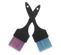 HAPINARY Set 2 Pennelli Applicatori Per Tintura Chioma Setole Morbide, Manico Corto, Spazzole Professionali Per Saloni e Uso Domestico, Strumenti Per Colorazione e Cura Chioma Donna