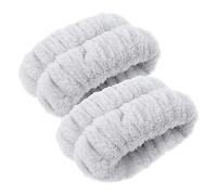 HAPINARY Set 2 Pezzi Braccialetti Per Lavaggio Del Viso in Flanella Morbida, Fascia Da Polso Assorbente e Lavabile, Cinturini Comodi Per Spa e Trucco Per Ragazze e Donne