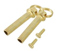 HAPINARY Set 2 Rivetti e Dadi in Acciaio Inox 15Mm per Albero Ventaglio Pieghevole Accessori Riparazione Ventilatore Portatile Manuale Fissaggi Metallici per Ventagli di Carta Pieghevoli