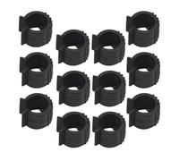 HAPINARY Set 20 Pezzi Tappetini Antiscivolo per Carrello Pieghevole, Accessori in Plastica Nera, Leggeri e Resistenti per Uso Quotidiano in Supermercato