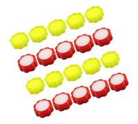 HAPINARY Set 24 Spugne Umidificanti per Dita a Forma di Fiore, Tampone Bagnato per Contare Denaro e Smistare Carta, Utilizzo in Ufficio e Negozi Affollati