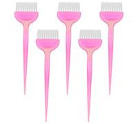 HAPINARY Set 5 Pennelli per Tintura Chioma Setole Morbide per Salone di Parrucchiere e Uso Domestico Colore Chioma