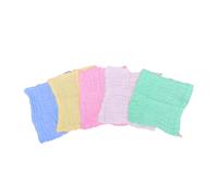 HAPINARY Set 5 Pezzi Asciugamani per Viso Ragazzo Ragazza in Cotone a Sei Strati, Morbidi e Traspiranti, 30x30 Cm, per Varie Occasioni
