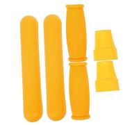 HAPINARY Set Accessori Per Stampelle Coprimano Antiscivolo e Cuscinetto Ascellare Morbido, Kit Smontabile e Lavabile Per Bastoni Da Passeggio, Protezione e Comfort Per Ausili Mobilità Quotidiana