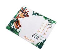 HAPINARY Set Coperta Flanella Neonata Foto Prop Cornice Marcatore Età Mensile Primo Anno Vita Creativo Divertente Catturare Evidenziare Unica