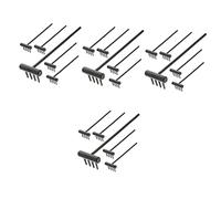 HAPINARY Set da Rastrelli per Sabbia, Rastrello per Sabbia in Miniatura, Rastrello per Sabbia, Giardino Zen, Mini Vassoio per Sabbia, Mini Rastrello per Sabbia, Mini Rastrello per