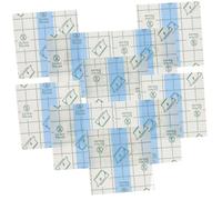 HAPINARY Set Di 100 Palette Monouso Per Trucco Palette Adesive Usa E Getta Per Mescolare Colori Strumenti Di Trucco Femminili Per Fondotinta Liquido E Cosmetici