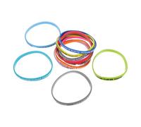 HAPINARY Set di 12 Braccialetti in Silicone Educativi Tabelline della Moltiplicazione per Studenti, Decorativi e Pratici, per Feste di Ritorno a Scuola e Compleanni