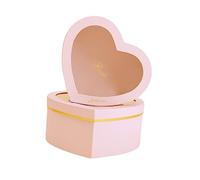 HAPINARY Set Di 2 Scatole Portaconfetti A Forma Di Cuore Per in Plastica Per Confezioni E Bomboniere