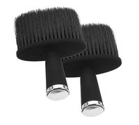 HAPINARY Set Di 2 Spazzole Per Spolverare Collo Kit Per Tagliare Chioma Strumento Depilazione Dei Rotti Professionale Per Casa E Barbiere