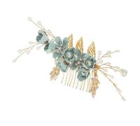 HAPINARY Set Di 3 Accessori Per Da Sposa Pettine Con Strass Di Cristallo Per La Festa Nuziale