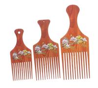 HAPINARY Set Di 3 Pettini Da Parrucchiere Per Massaggio Del Cuoio Capelluto Grandi Medi E Piccoli Per Lo Styling Dei