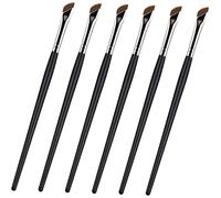 HAPINARY Set Di 6 Pennelli Per Eyeliner Angolari Sopracciglia Accessori Per Trucco Oculare Leggeri E Pratici Per Viaggi E Uso Quotidiano