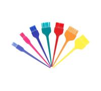 HAPINARY Set Di 7 Spazzole Per Chioma Pettine Per Colorazione Chioma Accessorio Per Spazzola Impugnatura Antiscivolo Spazzola Fine E Morbida Estremità Arrotondata