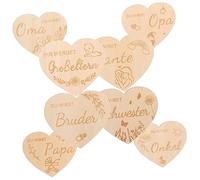 HAPINARY Set Di Biglietti Di Auguri Per Ragazzo Ragazza Biglietti Mensili Commemorativi in Legno Crescita Del Ragazzo Ragazza Accessori Per Foto Piccoli