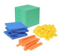 HAPINARY Set di Cubi Colorati in Schiuma EVA per Conteggio Matematico Giocattolo Educativo per Prima Infanzia Supporto Didattico per Apprendimento Numerico e Sviluppo Cognitivo
