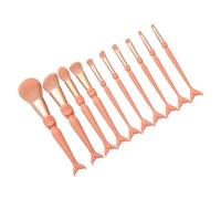 HAPINARY Set Di Pennelli Per Il Trucco Da 10 Pezzi Kit Di Strumenti Per Il Trucco Pennelli Per Il Viso Con Mini Manico Pennelli Per Il Trucco Da Donna Per Uso Quotidiano