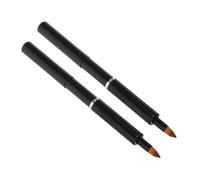 HAPINARY Set Di Pennelli Retrattili Per Rossetto 2 Pezzi Pennelli Per Il Trucco Delle Labbra Pennelli Per Il Pennelli Per Ombretti Da Viaggio