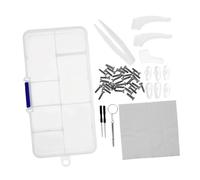 HAPINARY Set Di Riparazione Per Occhiali Viti E Naselli Inclusi Cacciavite Per Occhiali Kit Portatile Riparazione Strumenti Essenziali Per Fai Da Te