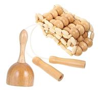 HAPINARY Set Di Strumenti Per Massaggi Cinesi Coppettazione in Legno Strumento Per Massaggi A Trazione Uso Domestico Facile Da Trasportare