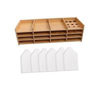 HAPINARY Set Organizer Vassoi Portaoggetti per Pittura Diamante, Contenitore di Stoccaggio Compatto per Perline e Gioielli, Valigetta Portautensili Artigianato per Ricamo e Mosaici Fai da Te